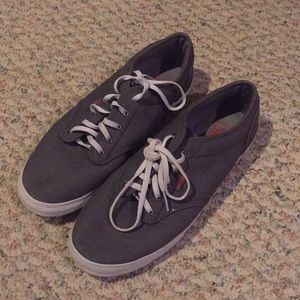 gray Vans